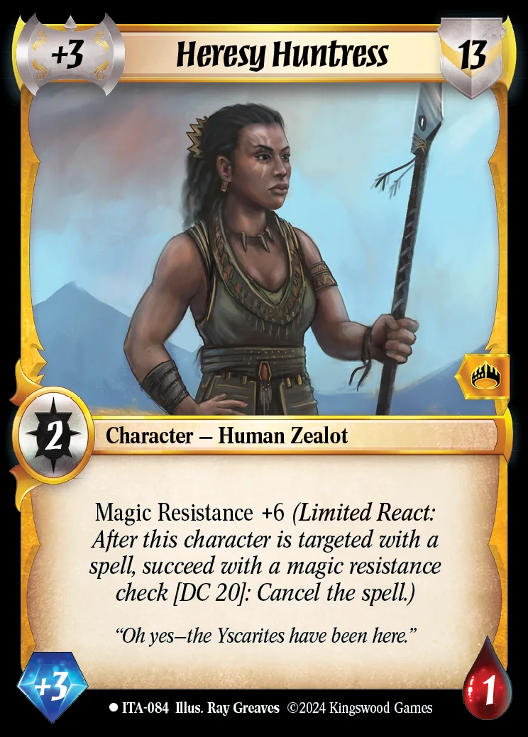 Heresy Huntress