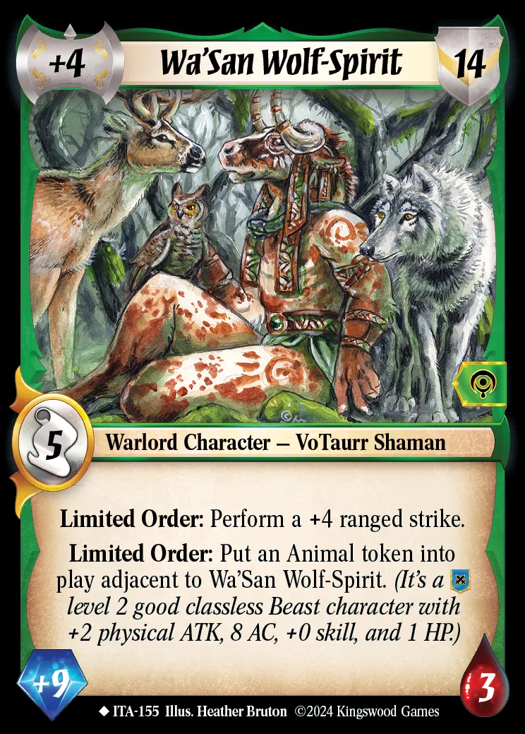 Wa'San Wolf-Spirit
