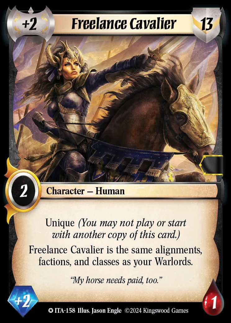 Freelance Cavalier