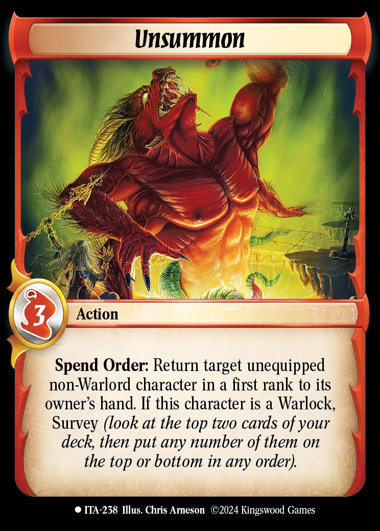 Unsummon
