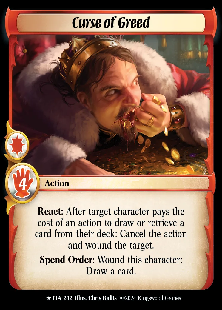 Curse of Greed