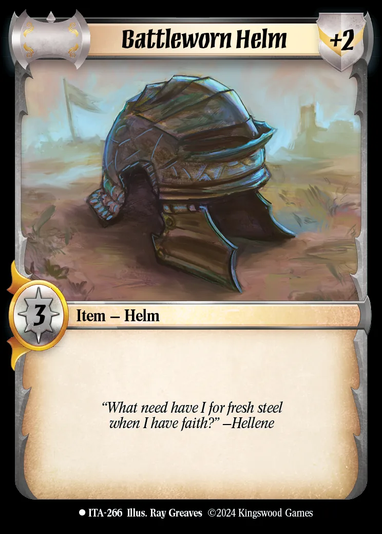 Battleworn Helm
