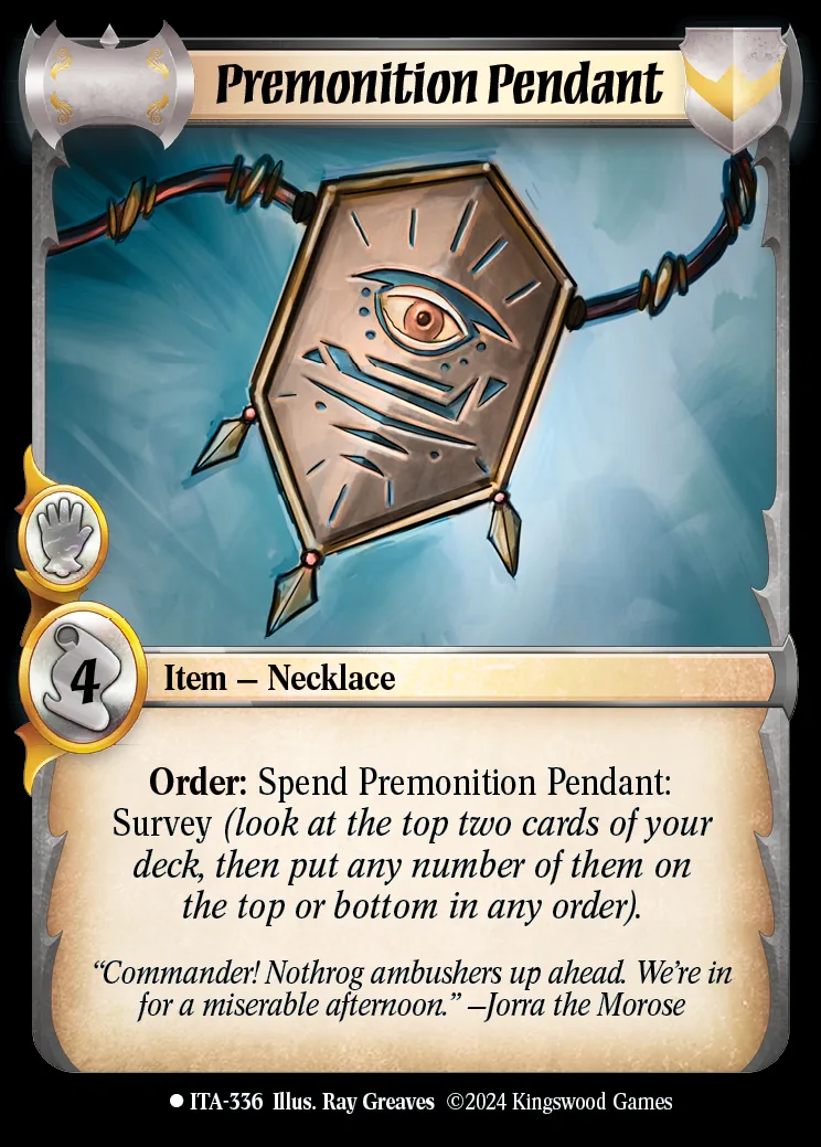 Premonition Pendant