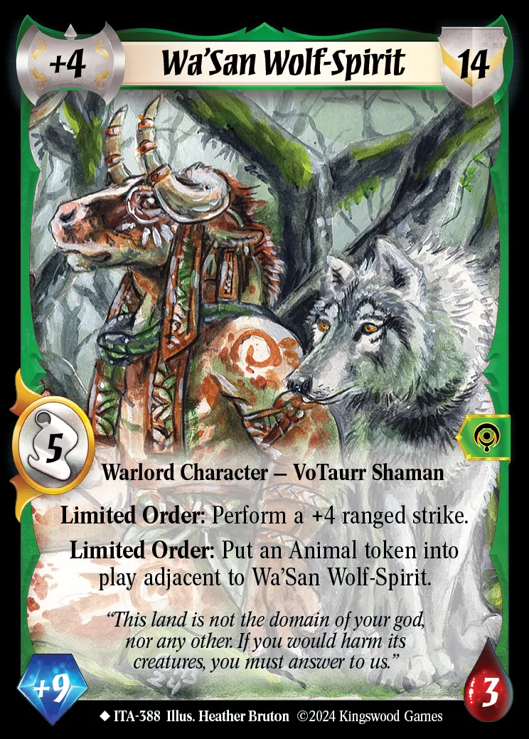 Wa'San Wolf-Spirit