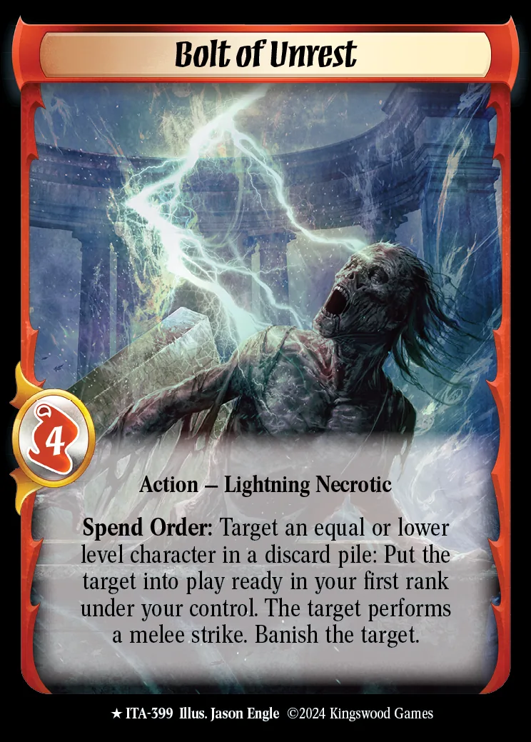 Bolt of Unrest